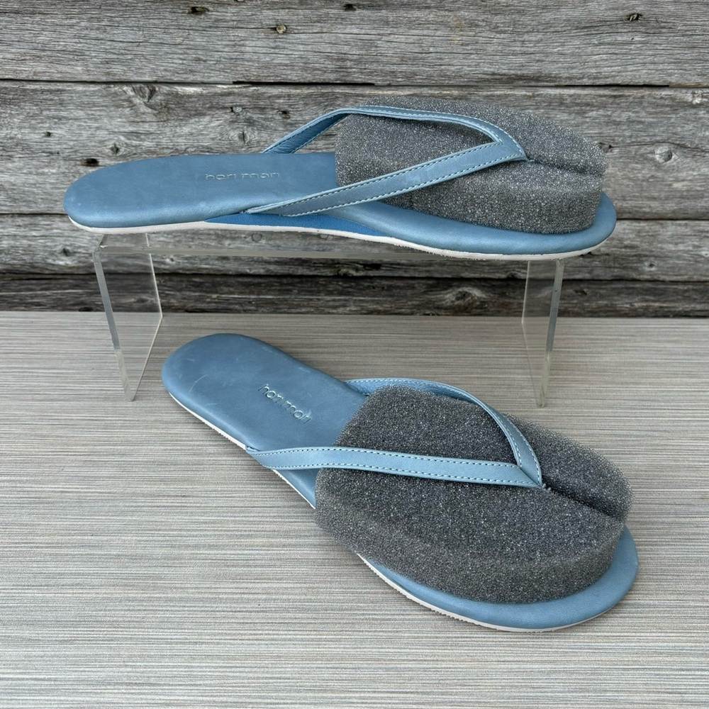 Women’s Blue & Gray Foam Strap Sandals